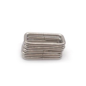 [Hot Item] Metal Ring Bag Strap Buckle Iron Metal Rectangle Ring for Handbag