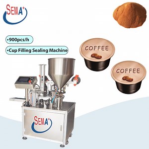 [Hot Item] Plastic Paper Milk Tea and Coffee Pure Water Cup Sealer Fully Automatic Liquid Filling Packing Machine