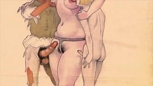 vintage erotic drawings