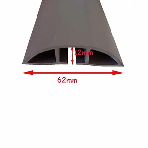 [Hot Item] 3 Channels Soft Cable Management Floor Cord Cover for Wires on Floor