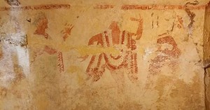 2,500-Year-Old Wall Paintings Discovered in Etruscan Tomb in Italy