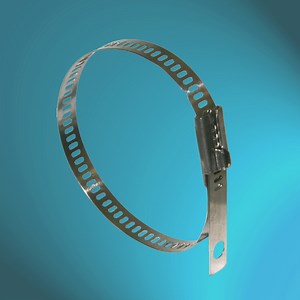 [Hot Item] Uncoated Ladder Lock Type 304 316 Stainless Steel Cable Ties