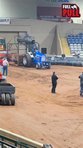 1K views · 12 reactions | The Blue Tornado hot farm tractor made a nice run in Murfreesboro, TN. #FullPullLive | Full Pull | Facebook
