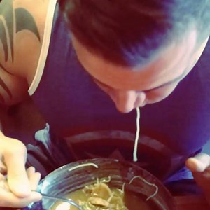 Watch #MANIMAL shatter the kaedama challenge with 11 in 18 minutes. #ramen | Mẹcha Noodle Bar