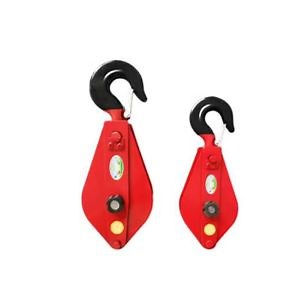 [Hot Item] 8ton Load Capacity Hook Hoist Pulley Block Cable Snatch Block Single Sheave
