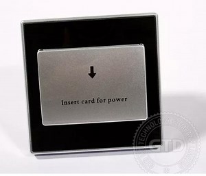 [Hot Item] Hotel Card Inserting on off Power Light Switch Wall Switch