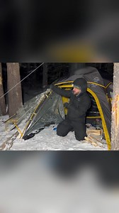 359K views · 8.4K reactions | Hot Tent Camping In A Blizzard ｜ ASMR | Campingskills7 | Facebook