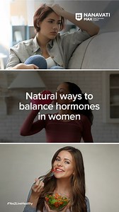 Hormones act as messengers, impacting mental, physical, and emotional well-being in women. They regulate various body functions. Simple lifestyle changes can restore hormonal balance. Improving diet and habits can enhance overall hormonal health, promoting well-being. #Yes2LiveHealthy #NanavatiMaxHospital #DietTips | Nanavati Max Super Speciality Hospital | Facebook