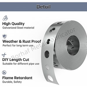 [Hot Item] Heavy Duty Metal Steel Banding Restraint Coiled Bracing Strapping Flat Galvanised