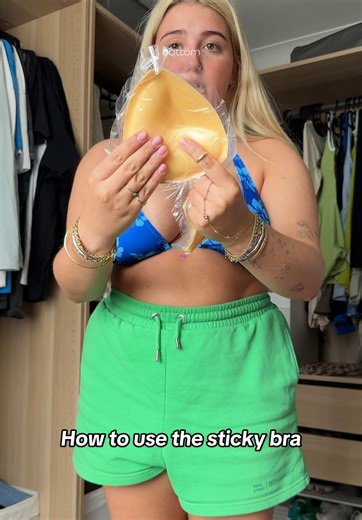 How to Use the Sticky Bra Effectively