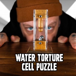 Can Houdini Escape From The INFAMOUS Water Torture Cell Puzzle?! ✨✨ | Chris Ramsay