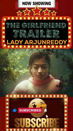 The Girlfriend Trailer Review | Rashmika’s 4th Hit Loading 💖 #thegirlfriend #rashmika #shorts