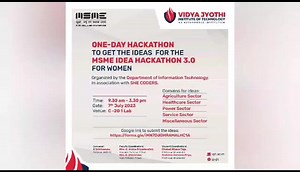  Exceptional Student Minds at MSME Idea Hackathon 3.0 for Women ✨ . . #innovation #womenintech #ideahackathon #StudentInnovators #empoweringwomen #creativegenius #techsolutions #InspiringIdeas #futureleaders #vjit #ITDepartment | Vidya Jyothi Institute of Technology | Facebook