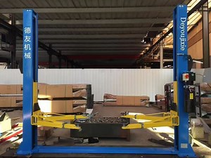 Vehicle 2 Post Lifter Car Elevator Tow Post Car Lifting Machine
