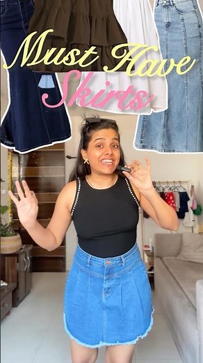 Myntra Skirts Haul 2026 👗 Trending Mini, Midi, Denim Skirts | Shruti Kothari | Myntra Summer Skirts