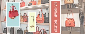 Custom Retail Purse Display Stands & Handbag Racks