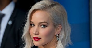 Jennifer Lawrence Defies Gravity, Trips At 'X-Men' Red Carpet
