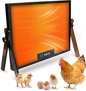 Amazon.com: Brooder Plate for Chicks 12"x16" – Chick Heat Plate with LED Thermostat, 150W Adjustable Chick Brooder Heater, Waterproof, Fire-Free, UL Certified : Patio, Lawn & Garden