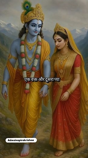 इस जिंदगी मे दो चीजे बहुत खास है एक वक्त और दूसरा प्यार🙏#facts#motivation#radhekrishnaa#shortsvideo | Admsinspirekrishna