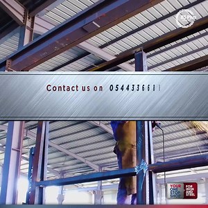 5.1K views · 36 reactions | Time is the essence of progress, and we're rewriting the rules with PEB structure. You can contact us on 0544336688 for more information. #B5Ghana #TheRealStrength #BeStrong #Construction #Iron #Steel | B5 Plus Group | Facebook