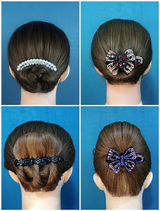 708K views · 5.8K reactions | Learn to Do Bun Hairstyles in Easy Steps | DIY Hacks | Facebook
