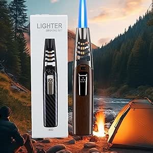 Fire Blaze - Fireblaze Lighters, Fireblaze Electric Lighters, Fireblaze Adjustable Double Arc Torch Lighters, Rechargeable Lighters for Outdoor Adventures (A)