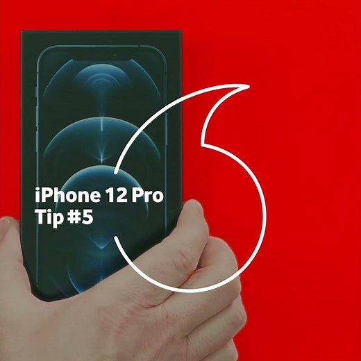 iPhone 12 Pro tip 5 | Stream High Quality Amazon Prime Video | Vodafone UK