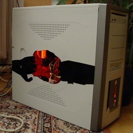 Goatse casemod