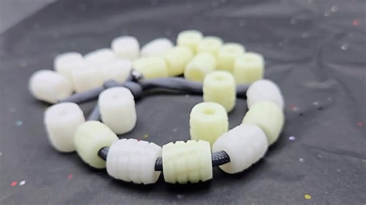 Frag Pattern Glow Beads: DIY Lanyard & Jewelry Making (pack of 12) - Etsy