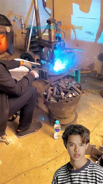 2K views · 13 reactions | Semi automatic metal welding tool #machinery #engineering #tool | Beautiful Welding | Facebook