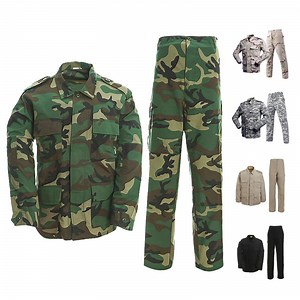 [Hot Item] Customized Breathable Ripstop Long Sleeves Camouflage Tactical Uniform for Outdoor Tactical Training