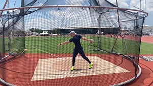 Mykolas Alekna training throw #athletics #worldathletics #trackandfield #lithuania #gym #discusthrow | Throwers Squad Global