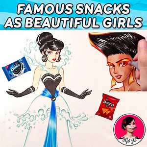 Turning Snacks into Fashion *Oreo & Doritos* | Mei Yu