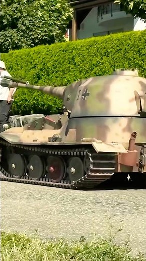 Secret WWII Tank Finally Comes to Life in Giant 1:4 RC!