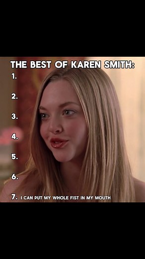 The Best Moments of Karen Smith in Mean Girls