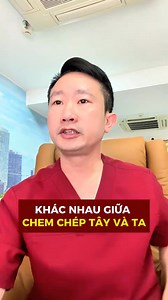 2.4M views · 10K reactions | Sự khác nhau giữa “chem chép” TÂY và TA #bacsytuanduong #thammytuanduong #lamdep #suckhoe #thammycobe | Thạc Sĩ Tuấn Dương | Facebook