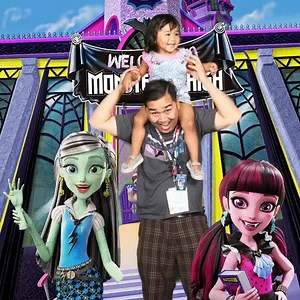 4.2K views · 225 reactions | Welcome to Monster High wouldn't be complete without these monstars, a freaky-fab dad and daughter duo! | Monster High | Facebook
