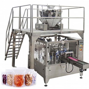[Hot Item] Multi-Function Automatic Doy Bag, Stand-Bag, Zipper Bag, Pre-Made Bag Pouch Packaging (Packing) Machine for Coffee Bean, Pet Food, Rice, Sugar, Seeds, Pills
