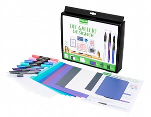 Crayola Signature DIY Gallery Designer Art Set, 30 Pcs, Arts & Crafts Kit for Unisex Teens & Adults - Walmart.com