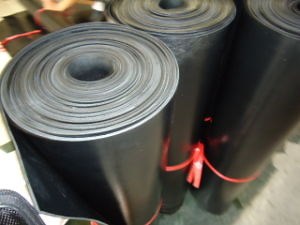 [Hot Item] Factory Plain Design SBR Rubber Sheet Used in Protect Industrial Equipment