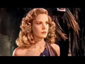 Jungle Fantasy! Blonde Savage (1947) Gale Sherwood | Colorized Full Movie