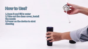 TopQuaFocus Electric Enemas - Automatic Anal Douche Bulb with 3 Modes, Portable Silicone Enema Bulb for Men Women Colon Cleaning Reusable Auto Enemas Cleaner