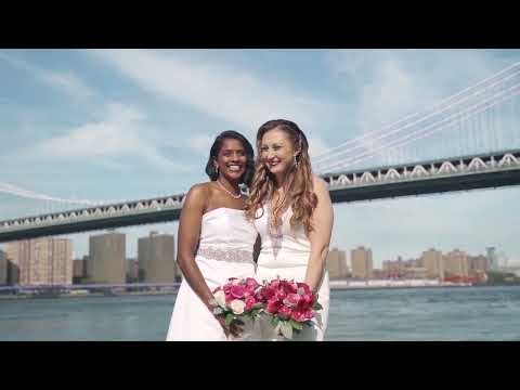 Two brides: Philena & Taya | Lesbian Wedding Movie 🏳️‍🌈💍#LoveIsLove #LGBTWedding #Elopement