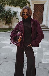 European Knit Jacket: Oversized Winter Coat With Pockets - Etsy