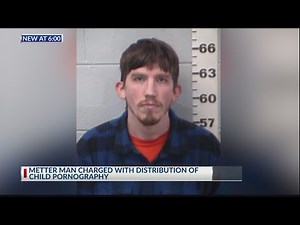 Metter man charged with child porn distribution