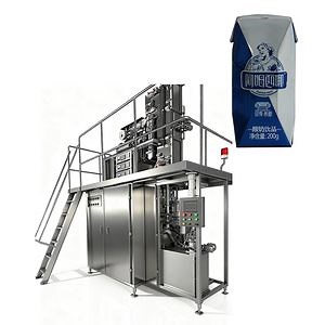 [Hot Item] Juice Liquid Filling Machine Automatic Carton Box Aseptic Milk Packing Machine