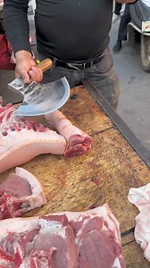 161K views · 418 reactions | #One cut in two # Hand-forged bone-cutting knife #freshmeat #meat | THYDA Lifestyle | Facebook