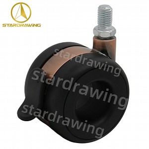 [Hot Item] Stardrawing 60mm Hollow Core Wheels Champagne Cabinet Wheel Caster