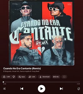 2K views · 15K reactions | CUANDO NO ERA CANTANTE (REMIX) – El...