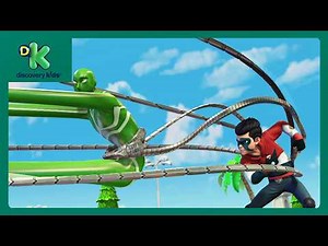 Hero of the Hidden Shadows🌙🐍| Ekans Snake Boy🐍| Cartoon for Kids✨| ‪@DiscoveryKidsIN‬ ​